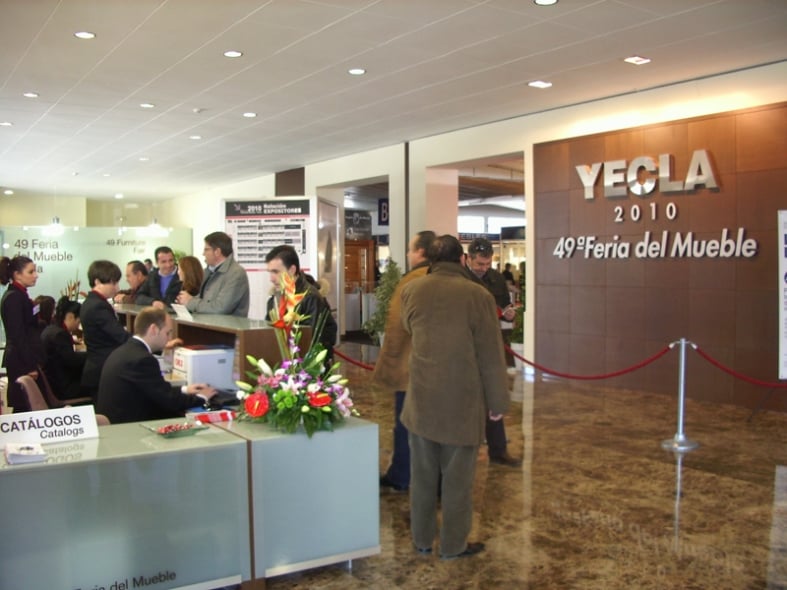 Feria del Mueble Yecla incorpora la tecnología RFID al control de asistentes.